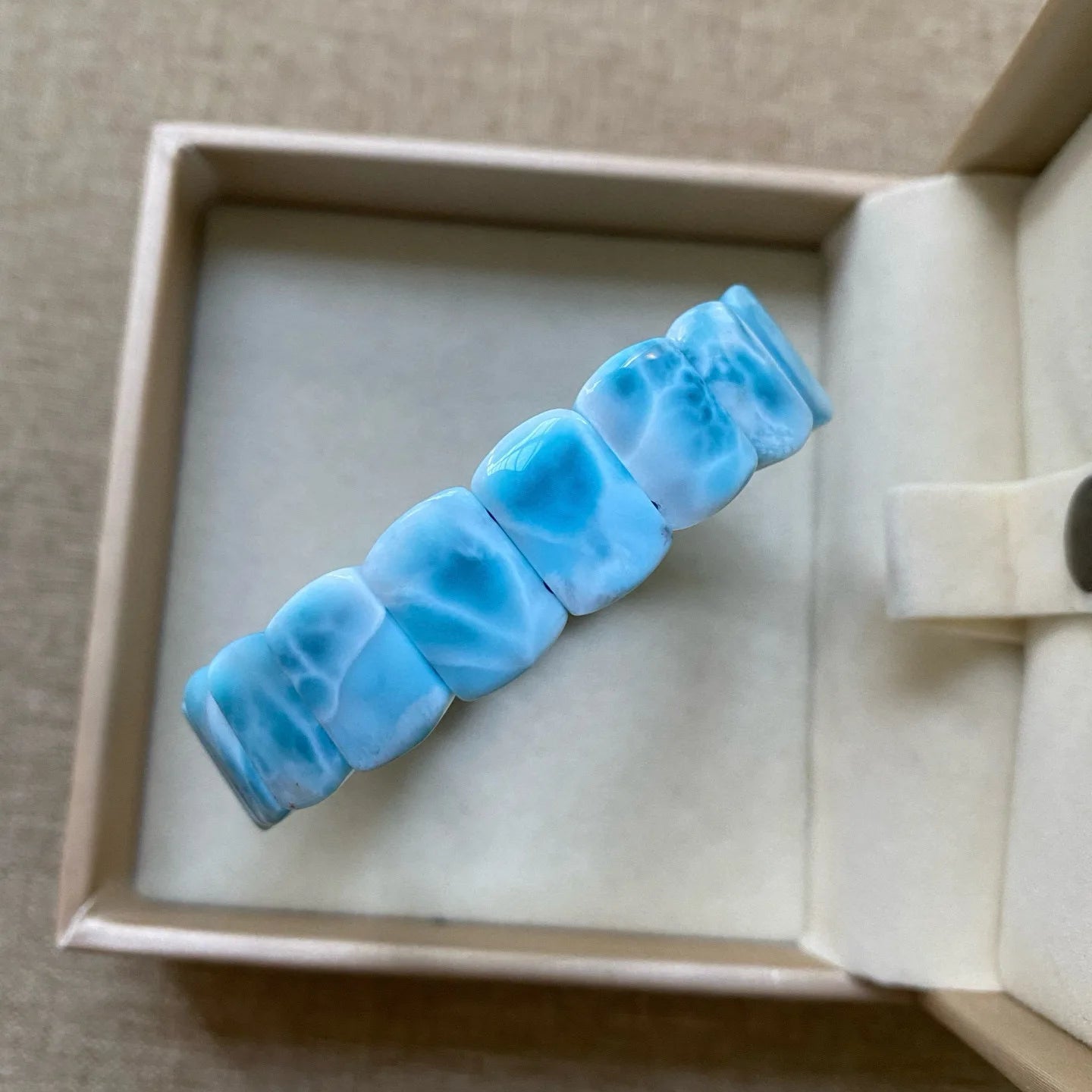 Blue Larimar Bracelet-ToShay.org