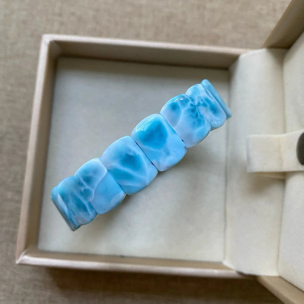 Blue Larimar Bracelet-ToShay.org