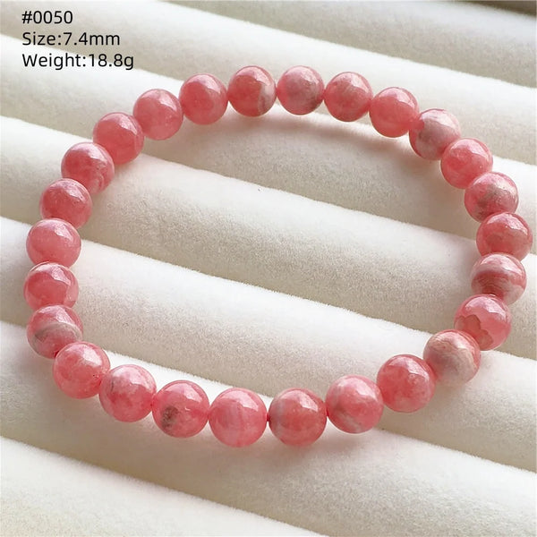 Pink Rhodochrosite Bracelet-ToShay.org