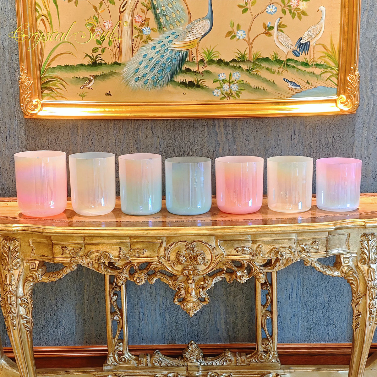 Mixed Alchemy Crystal Singing Bowls-ToShay.org