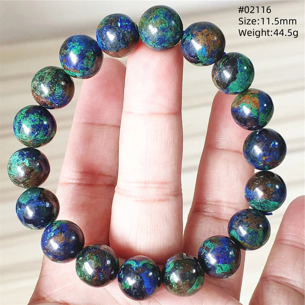 Blue Malachite Azurite Bracelet-ToShay.org