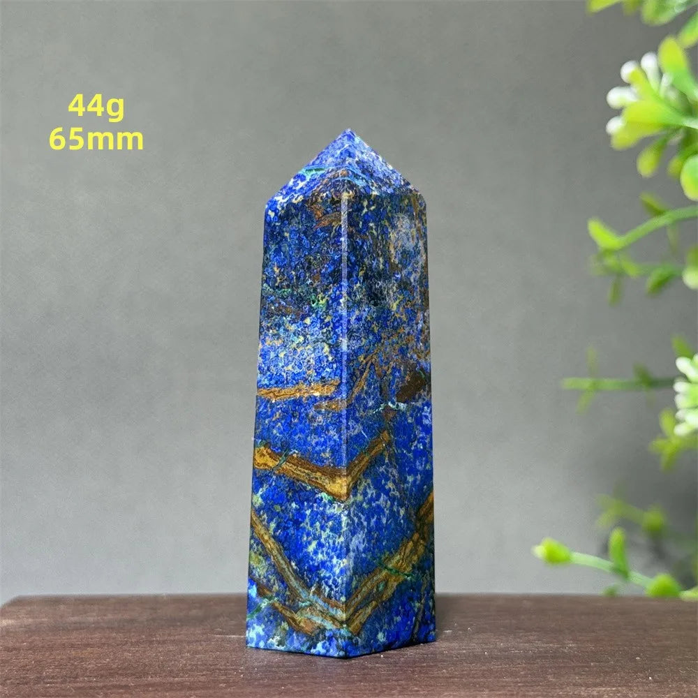 Blue Azurite Wand-ToShay.org