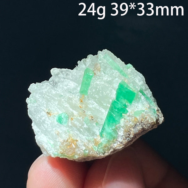 Green Emerald Mineral Crystal-ToShay.org