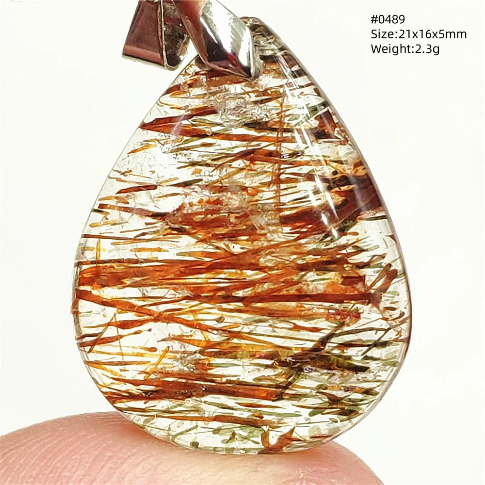 Black Rutilated Copper Quartz-ToShay.org