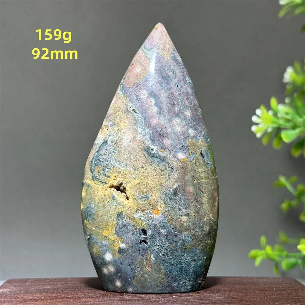Green Marine Jasper Flame-ToShay.org