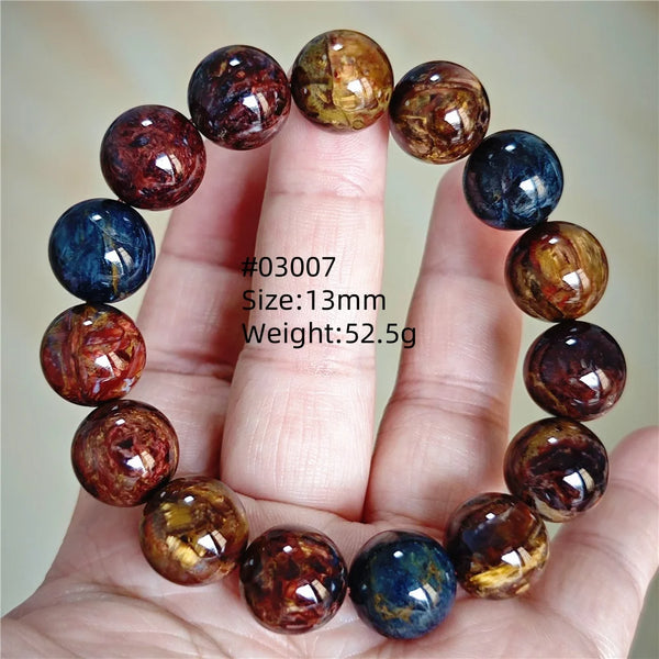 Blue Red Pietersite Bracelet-ToShay.org
