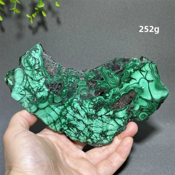 Green Malachite Slice-ToShay.org