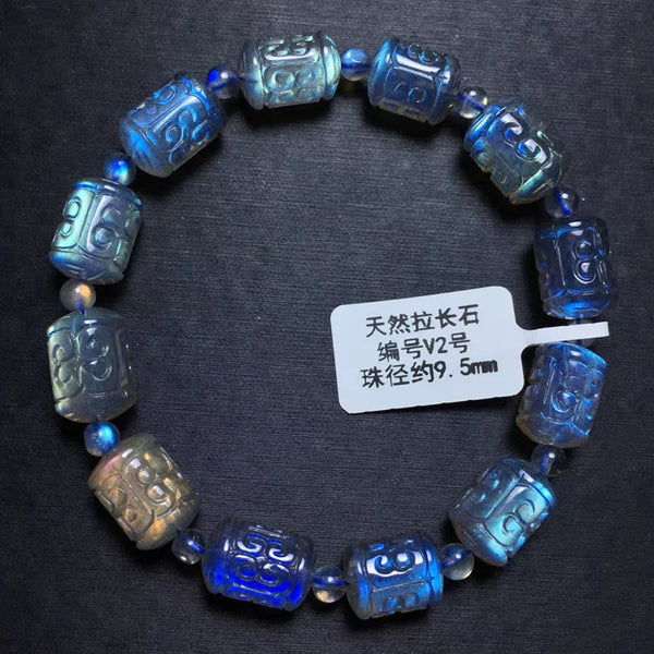 Blue Labradorite Bracelet-ToShay.org