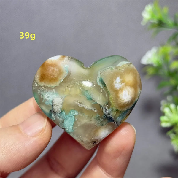 Green Cherry Blossom Agate-ToShay.org