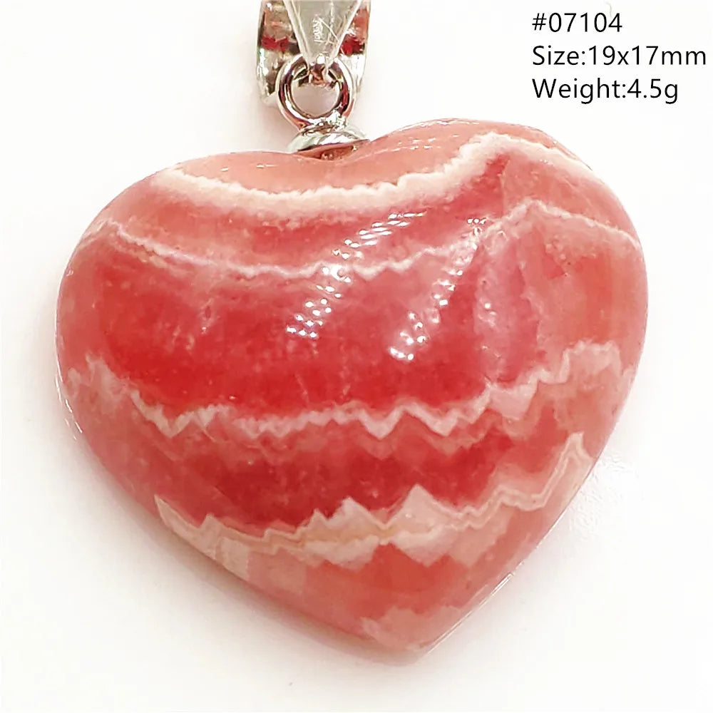 Red Rhodochrosite Pendant-ToShay.org