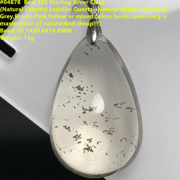 Black Rutilated Quartz Pendants-ToShay.org