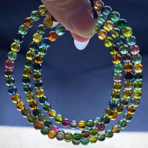 Green Tourmaline Wrap Bracelet-ToShay.org