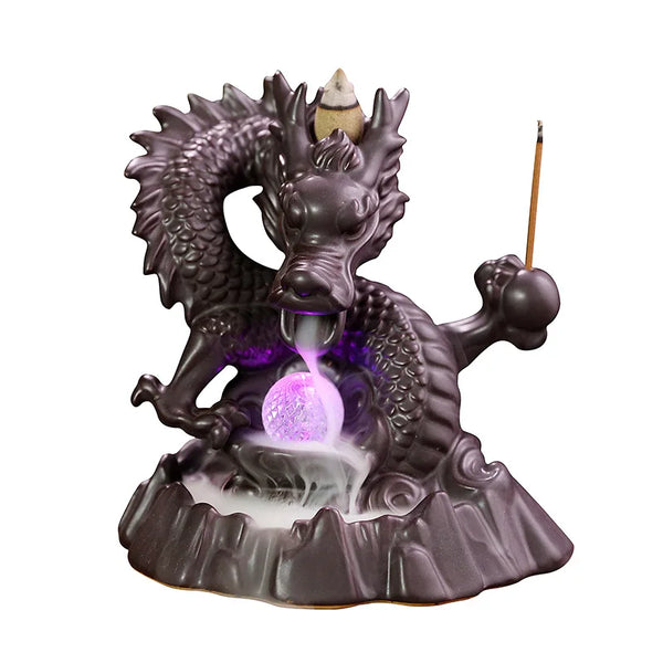 Dragon Incense Backflow Burner-ToShay.org