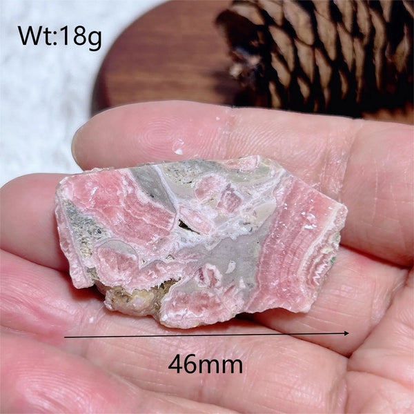 Pink Rhodochrosite Slice-ToShay.org