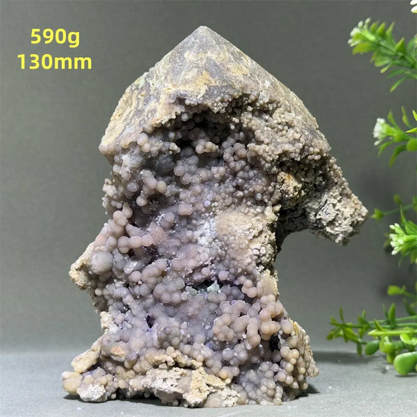 Purple Grape Agate Tower-ToShay.org