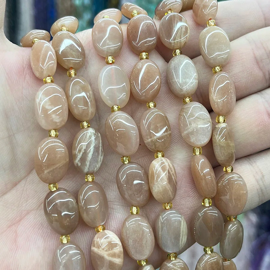Caramel Sunstone Beads-ToShay.org