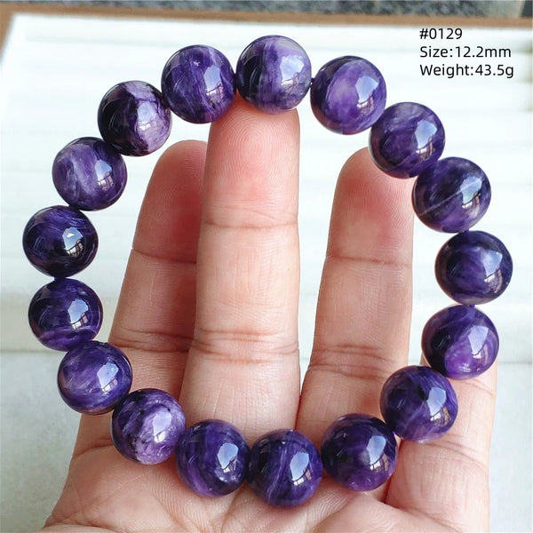 Purple Charoite Bracelet Russia-ToShay.org