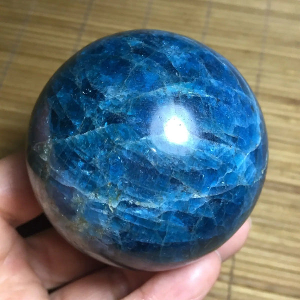 Blue Apatite Ball-ToShay.org