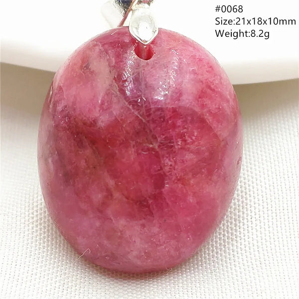 Red Rhodonite Pendant-ToShay.org