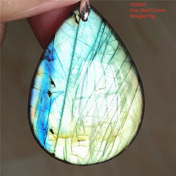 Blue Light Labradorite Pendant-ToShay.org