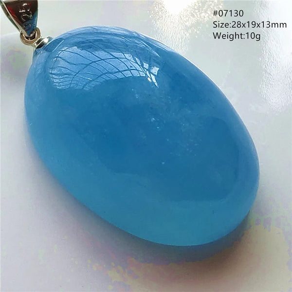 Blue Aquamarine Pendant-ToShay.org
