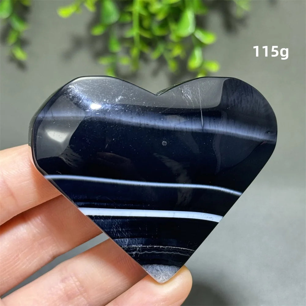 Black Agate Heart-ToShay.org
