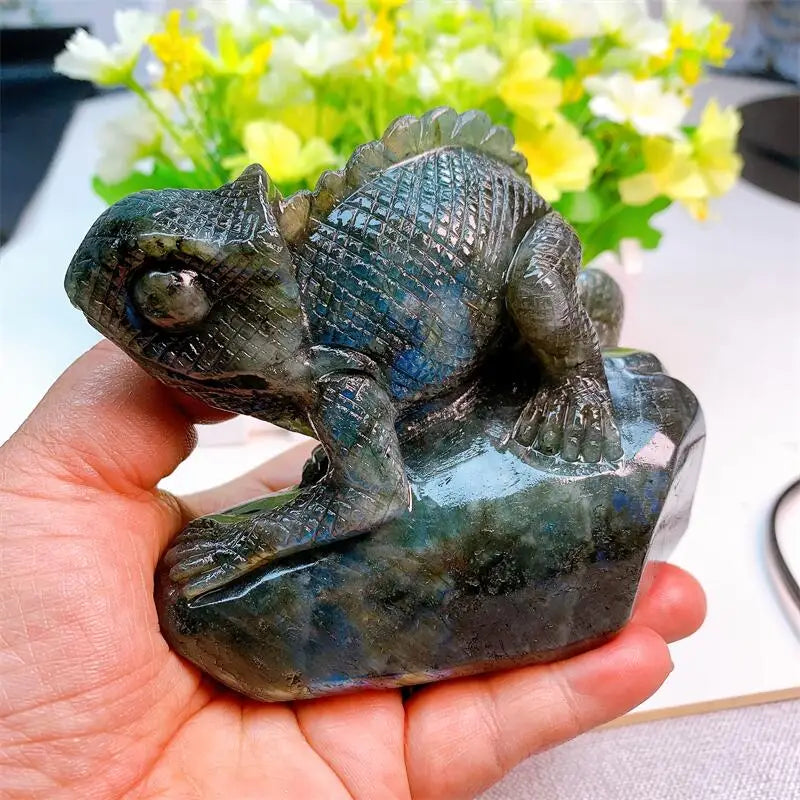 Blue Labradorite Lizard-ToShay.org