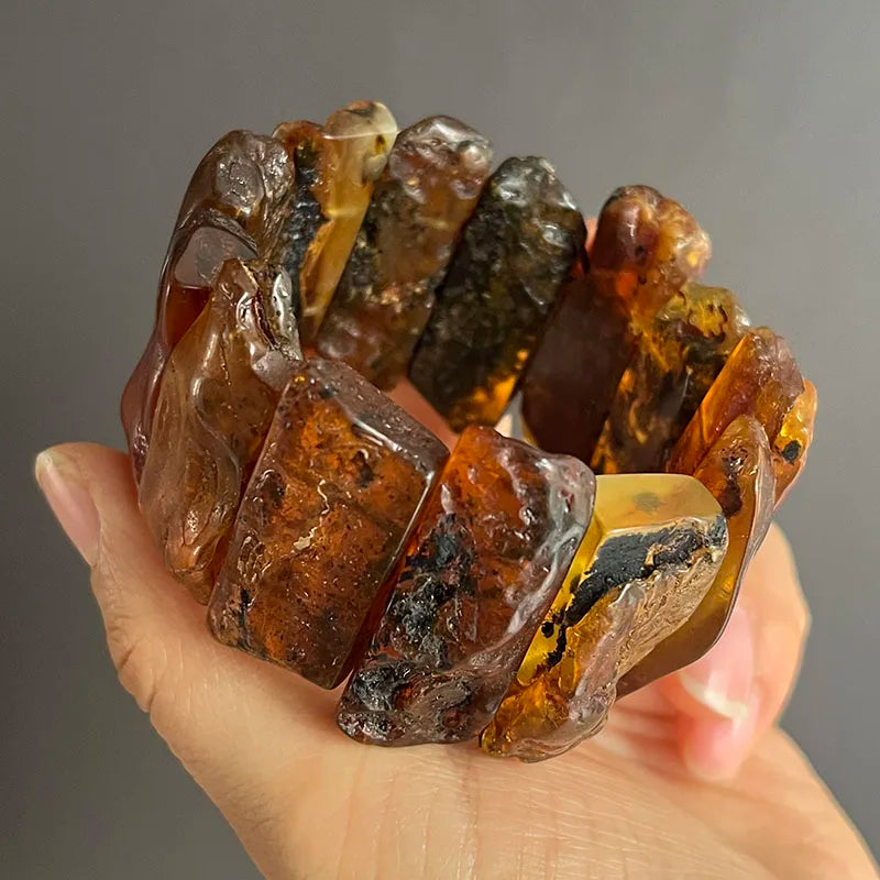 Yellow Amber Bracelet-ToShay.org