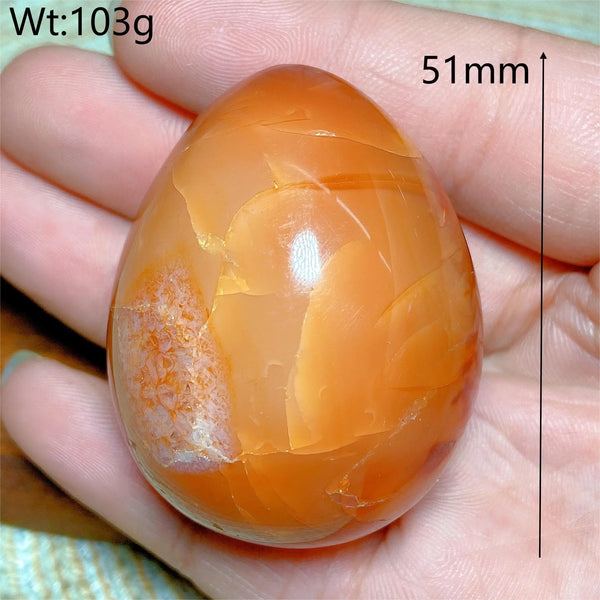 Orange Carnelian Egg-ToShay.org