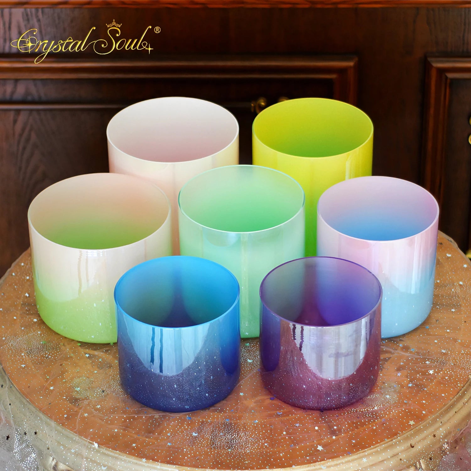 Mixed Crystal Singing Bowls-ToShay.org
