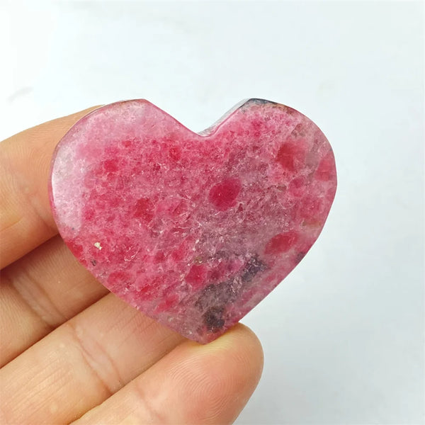 Pink Rose Stone Heart-ToShay.org