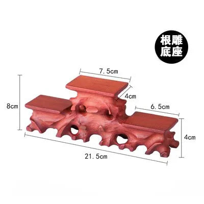 Root Carved Wood Bases-ToShay.org