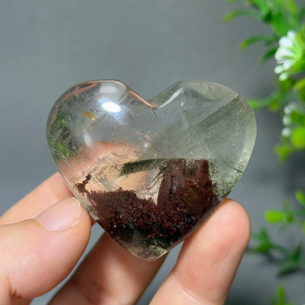 White Crystal Ghost Heart-ToShay.org