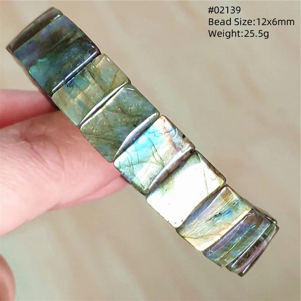 Blue Labradorite Bracelet-ToShay.org