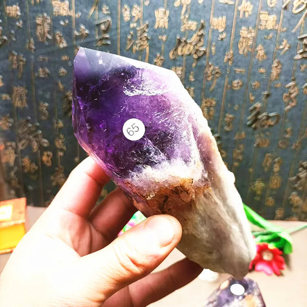 Purple Amethyst Wand Point-ToShay.org