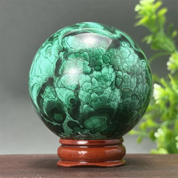 Green Malachite Ball-ToShay.org