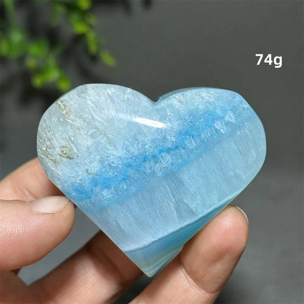 Blue Agate Heart-ToShay.org