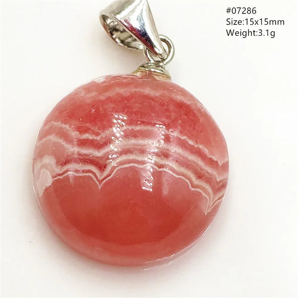 Red Rhodochrosite Pendant-ToShay.org