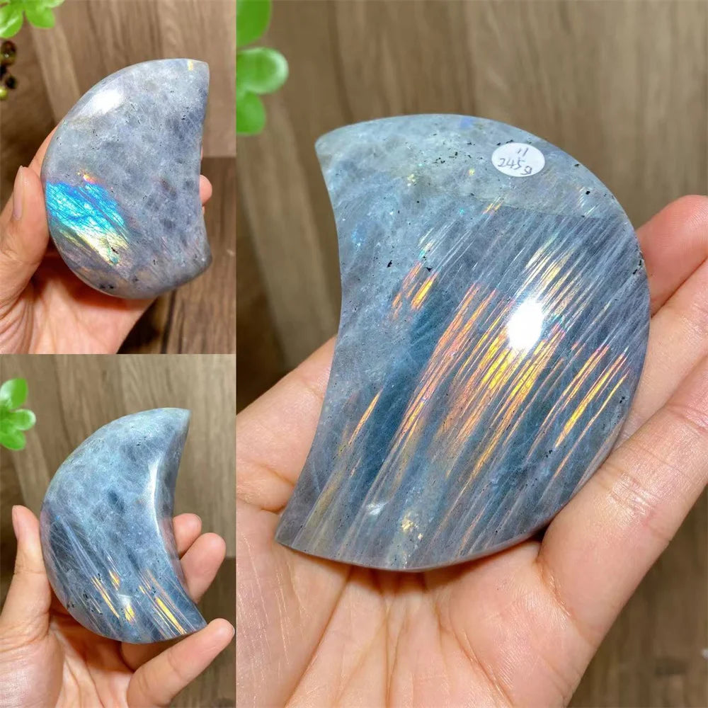 Purple Labradorite Moon-ToShay.org