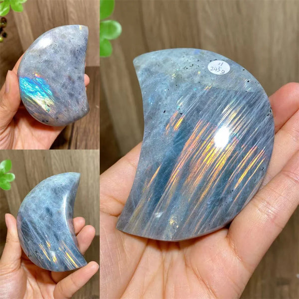 Purple Labradorite Moon-ToShay.org
