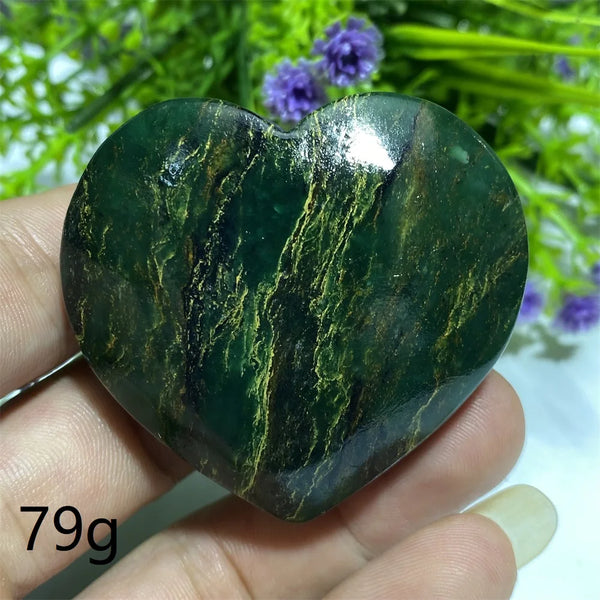 Green Emerald Stone Heart-ToShay.org