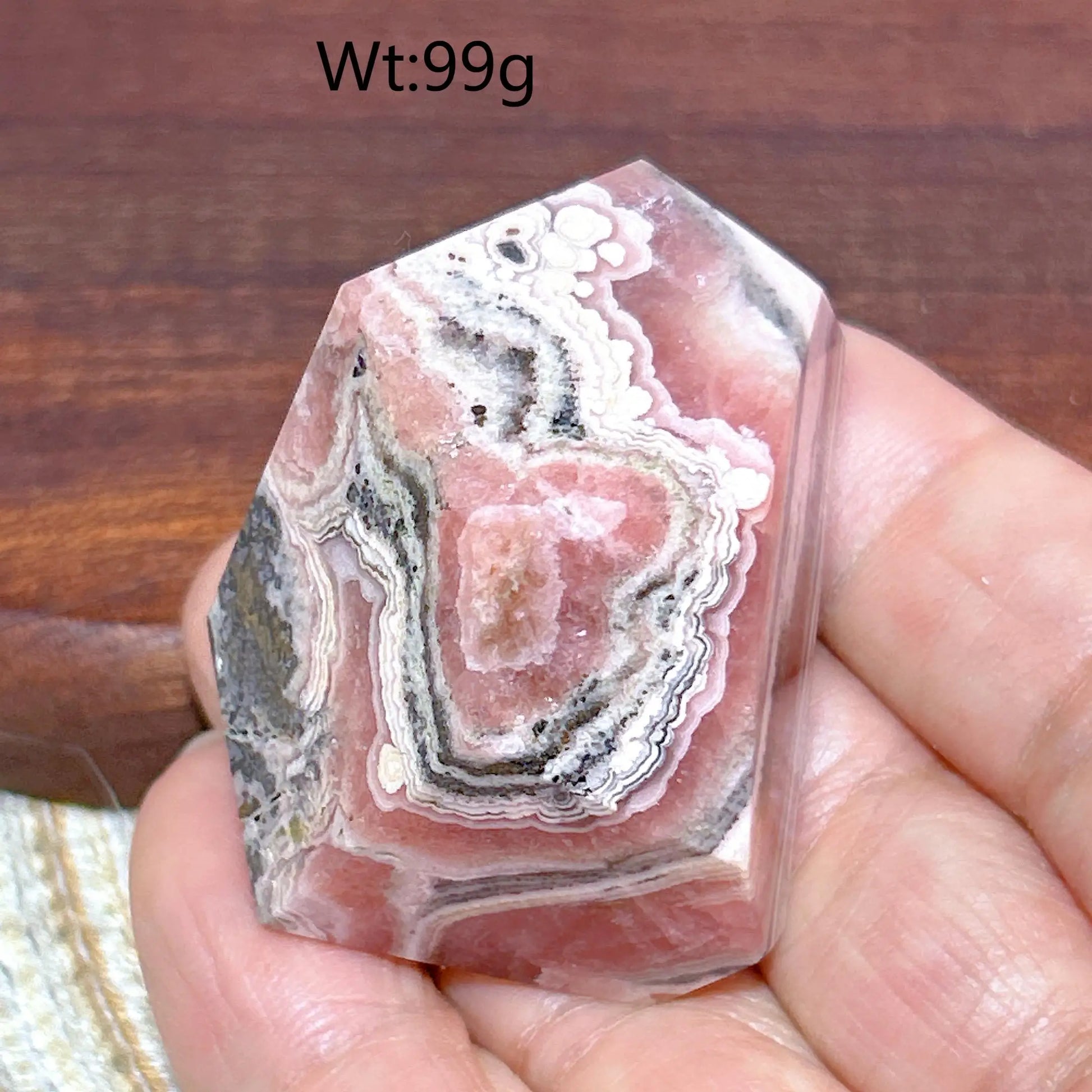 Pink Rhodochrosite Stone-ToShay.org
