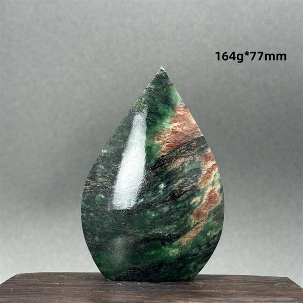Green Emerald Jasper Torch-ToShay.org