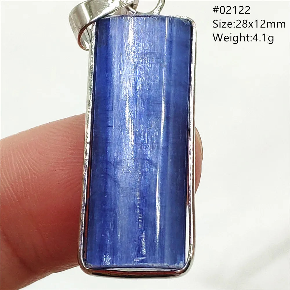 Blue Kyanite Cat Eye Pendant-ToShay.org