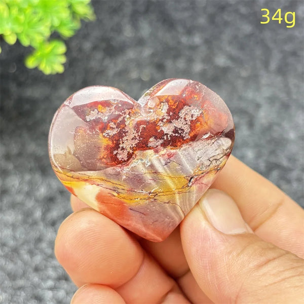 Yellow Moritzite Heart-ToShay.org