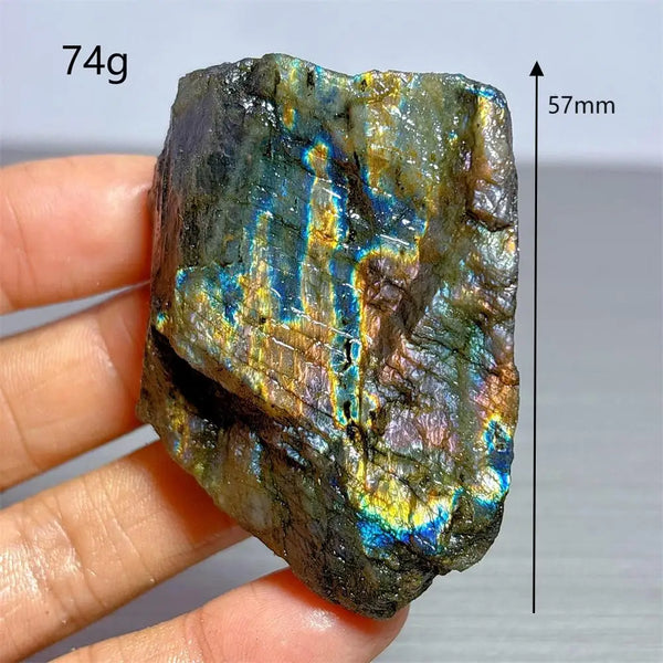 Blue Rainbow Labradorite Crystal-ToShay.org