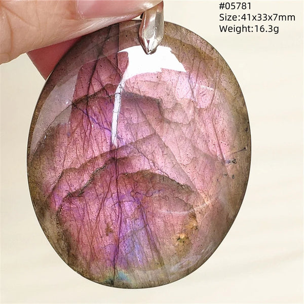 Blue Purple Labradorite Pendant-ToShay.org