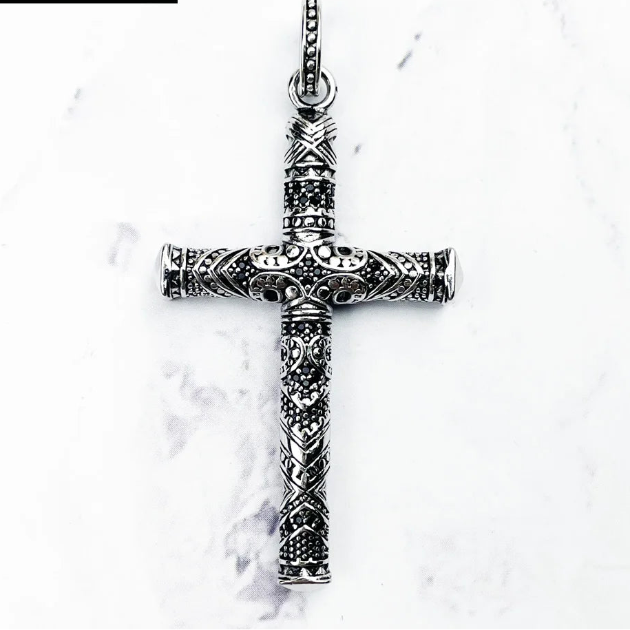 Silver Cross Pendant-ToShay.org