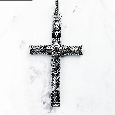 Silver Cross Pendant-ToShay.org