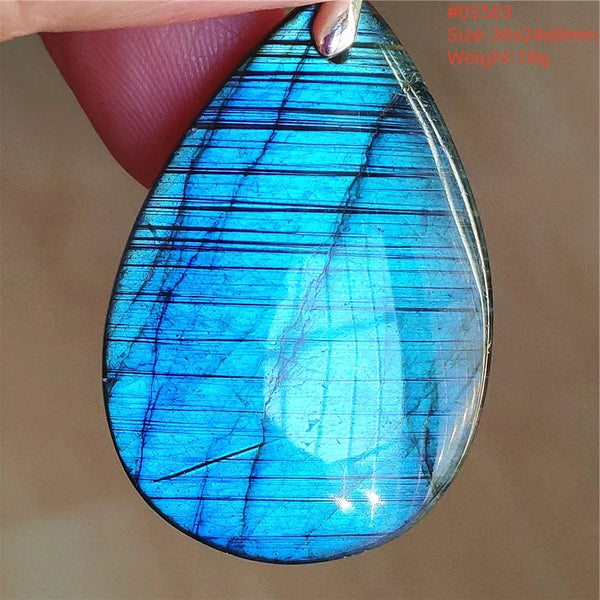 Blue Light Labradorite Pendant-ToShay.org